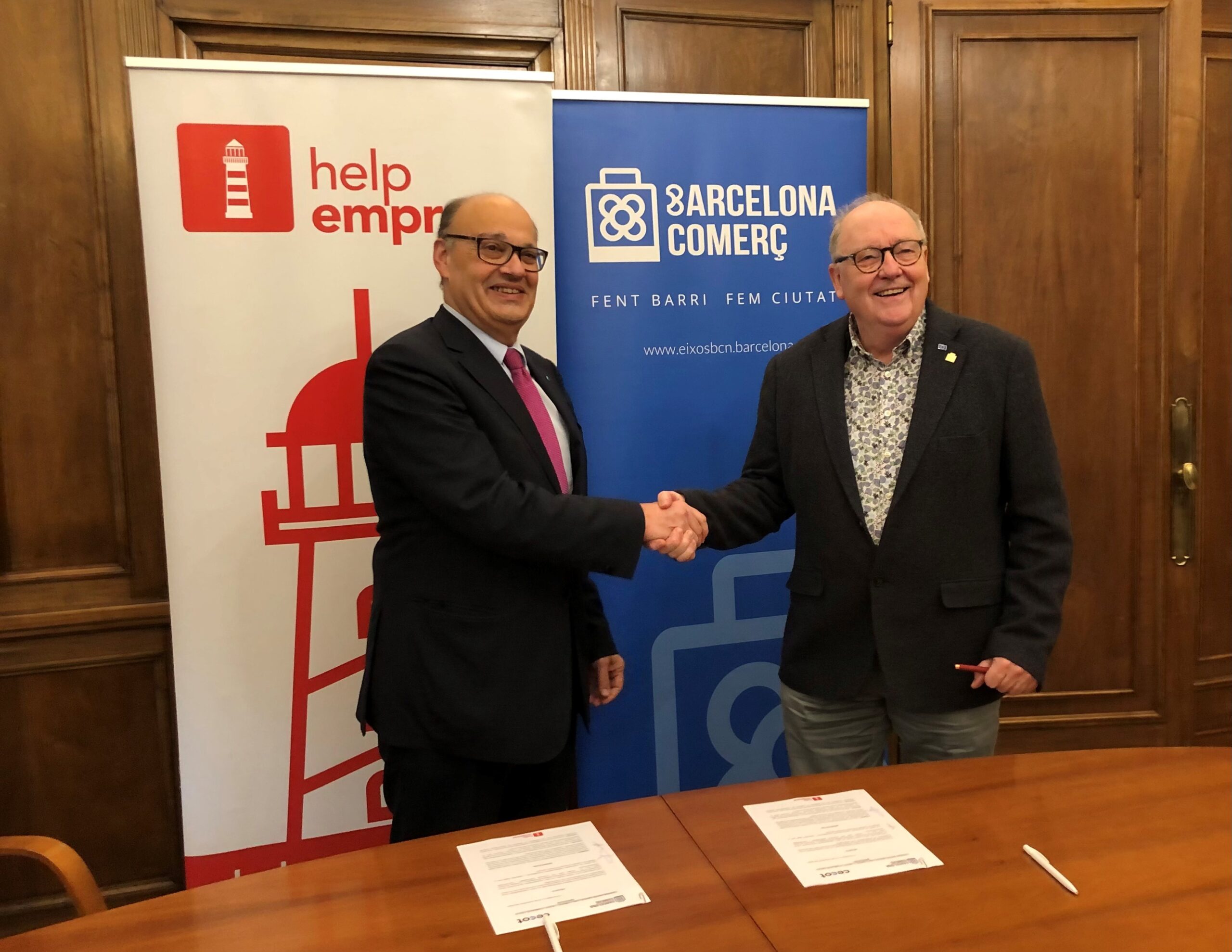 Barcelona Comerç s’adhereix a la xarxa de col·laboradors de HelpEmpresa